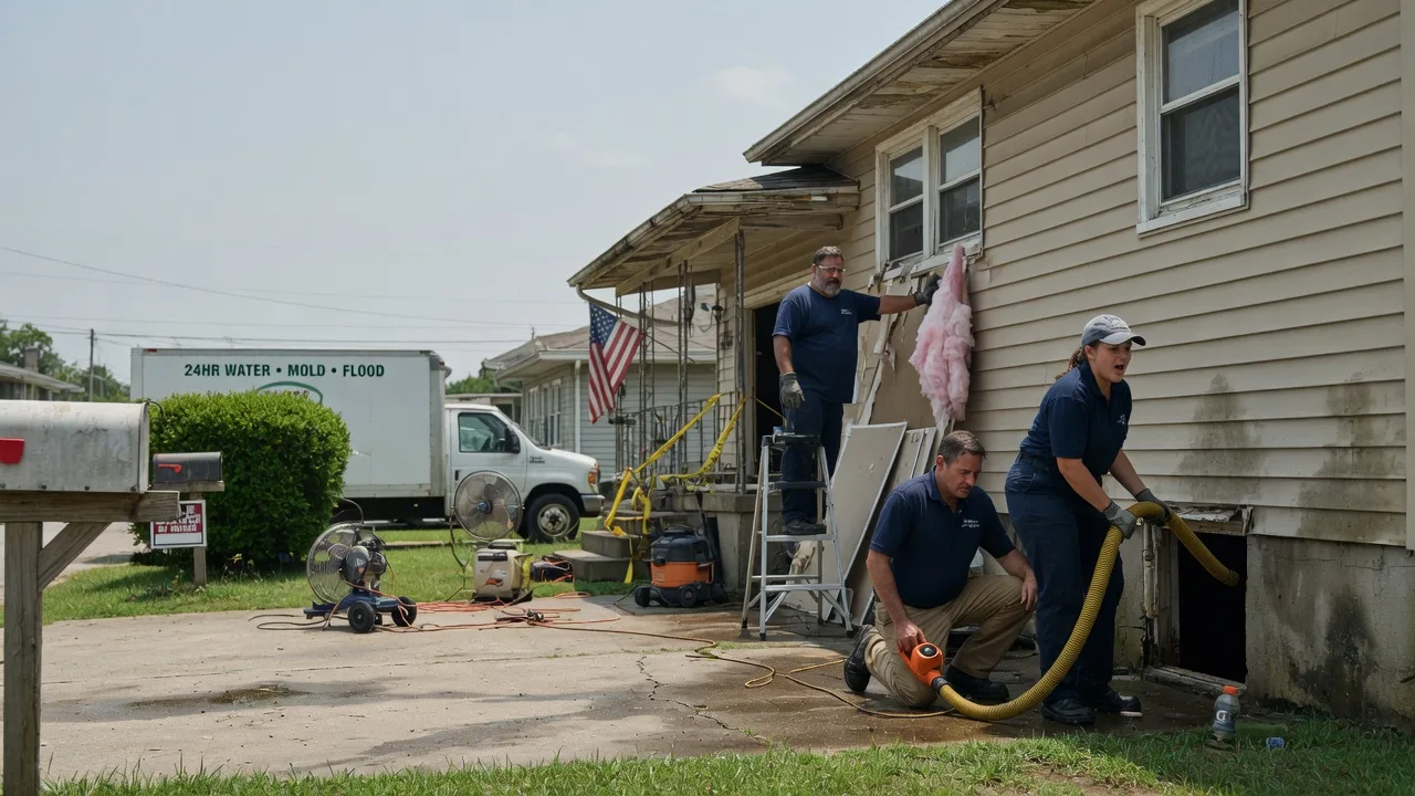 Water Damage Repair in Gustine, CA near me